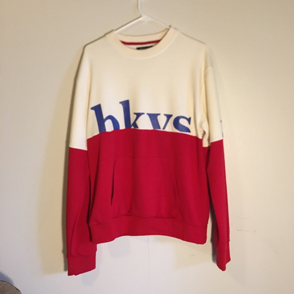 BKYS(Black keys) NY crew neck sweatshirt